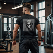 Muscle Reaper Skull Unisex Crewneck T-Shirt