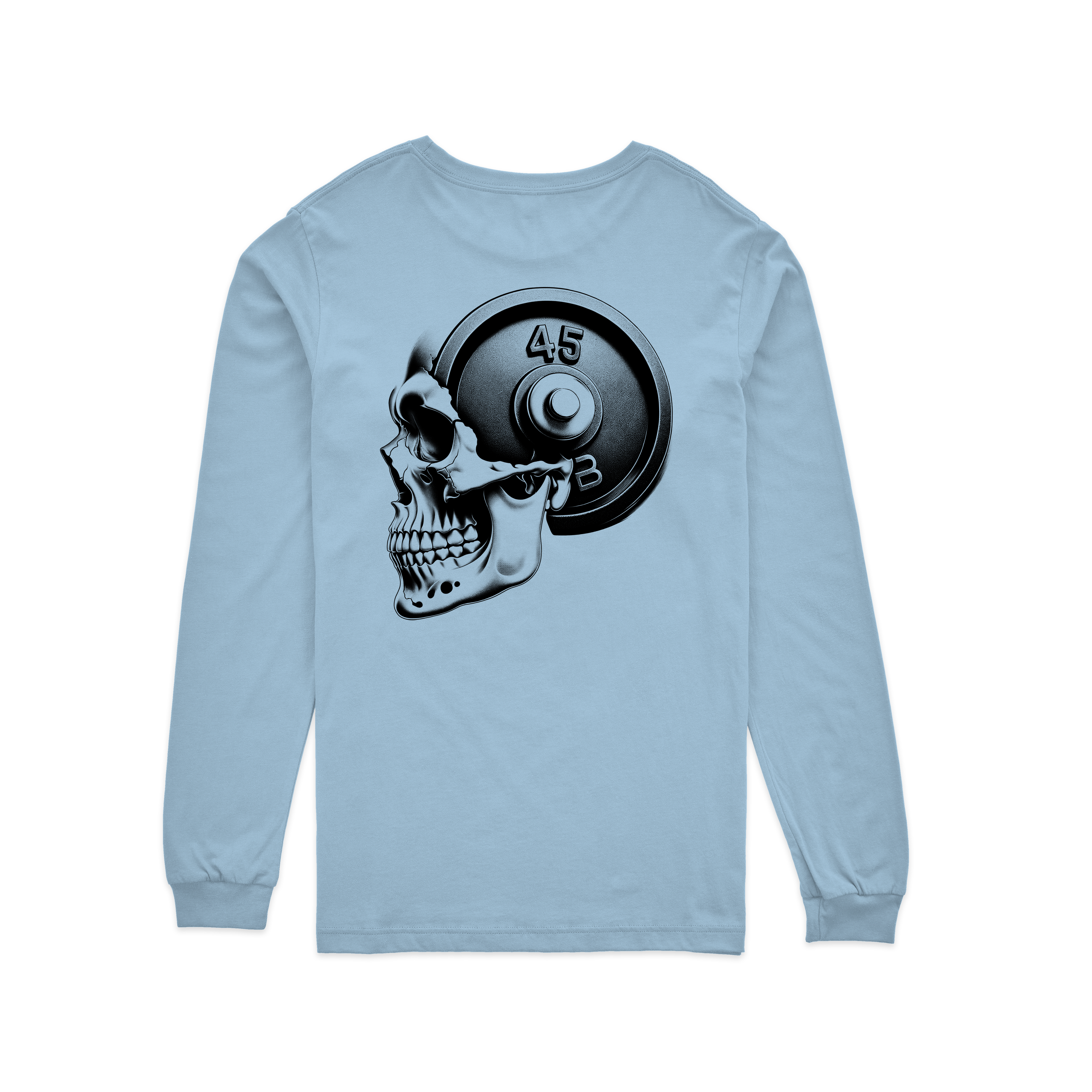 Skull Weightlifting Unisex Crewneck Sweatshirt