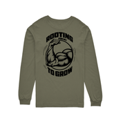 Rooting For My Bicep To Grow Unisex Crewneck Sweatshirt