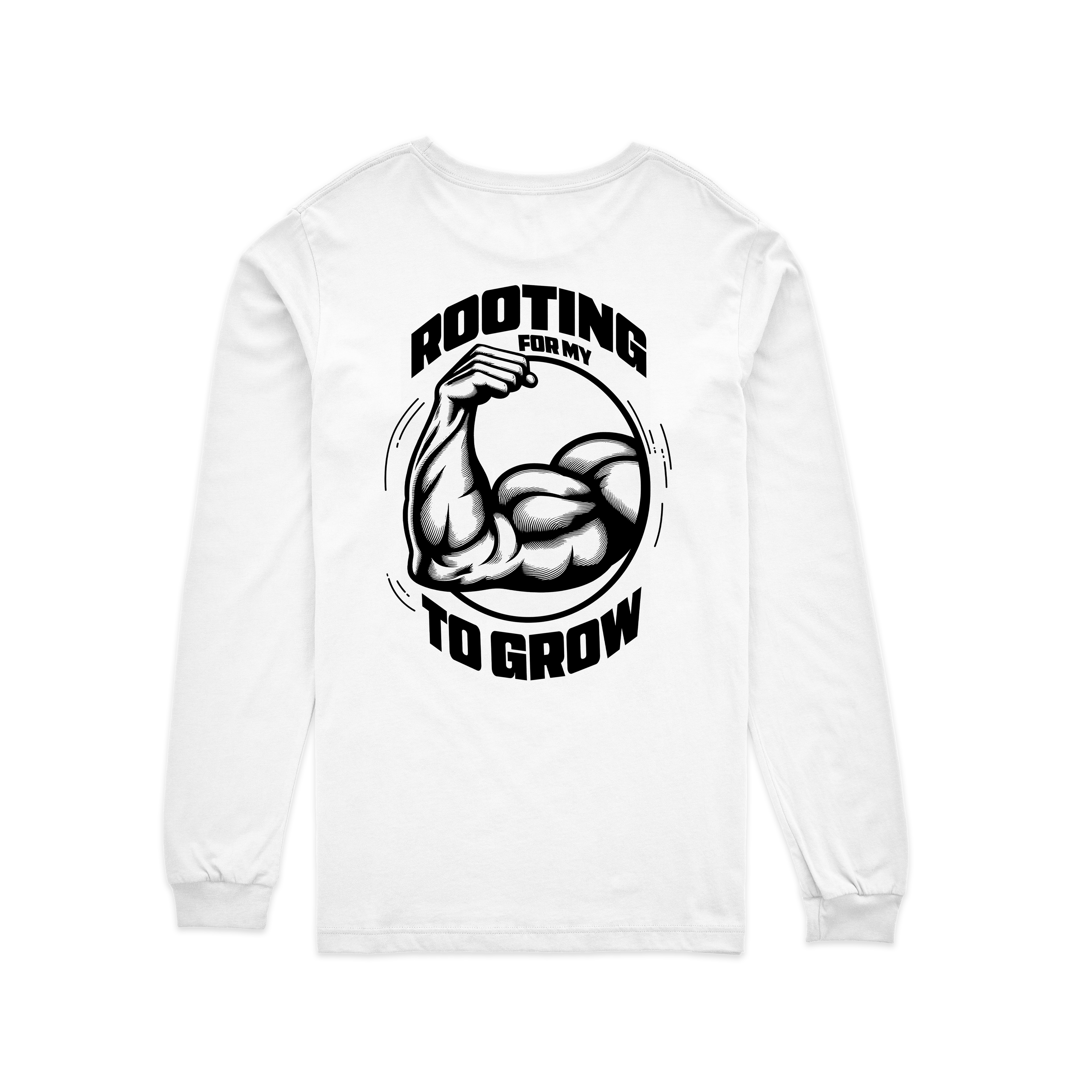 Rooting For My Bicep To Grow Unisex Crewneck Sweatshirt