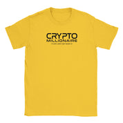 Crypto Millionaire Unisex Crewneck T-Shirt