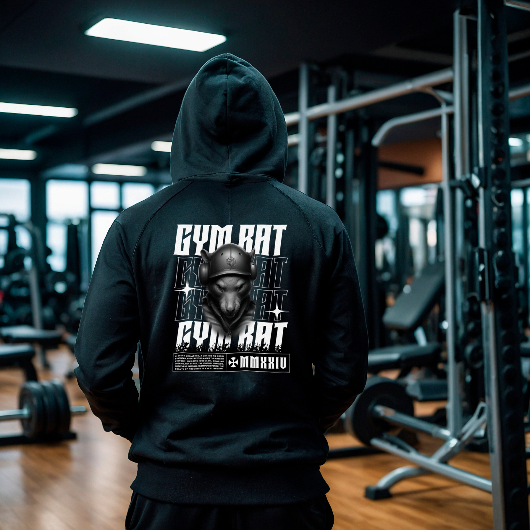 Gym Rat Unisex Pullover Hoodie