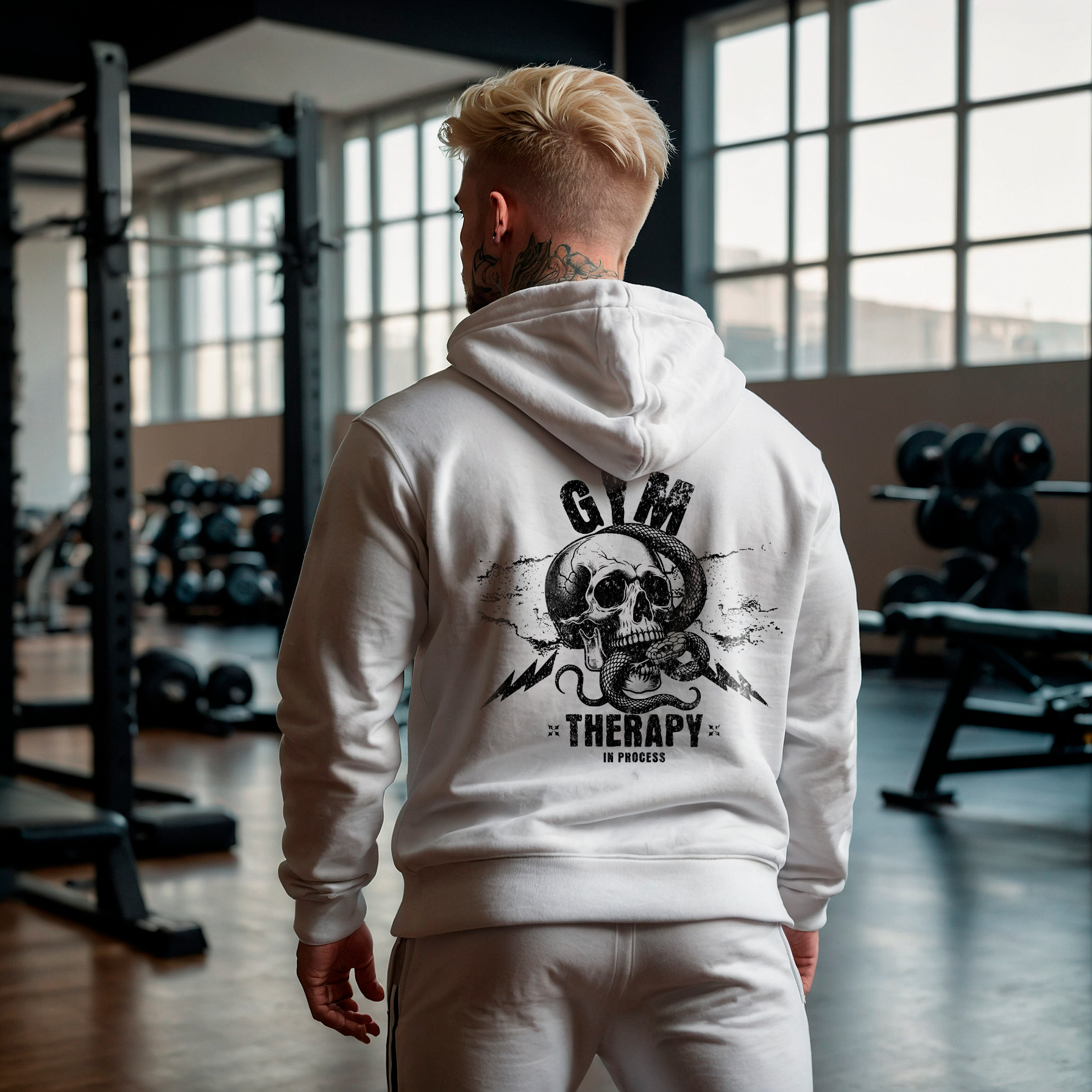 Gym Therapy Unisex Pullover Hoodie