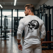 Skull Weightlifting Unisex Crewneck Sweatshirt