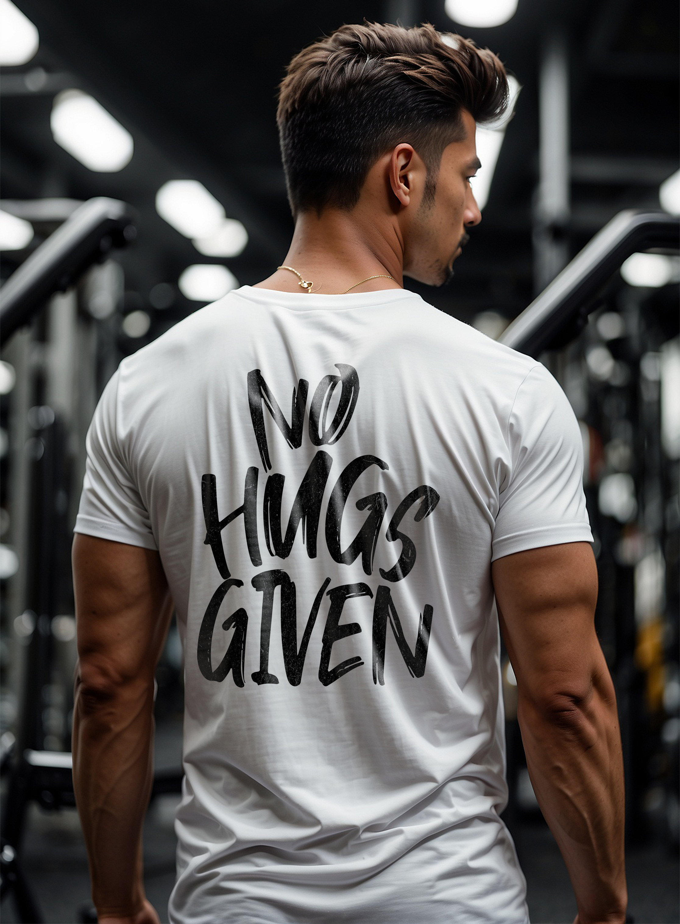 NO HUGS GIVEN Unisex Crewneck T-Shirt