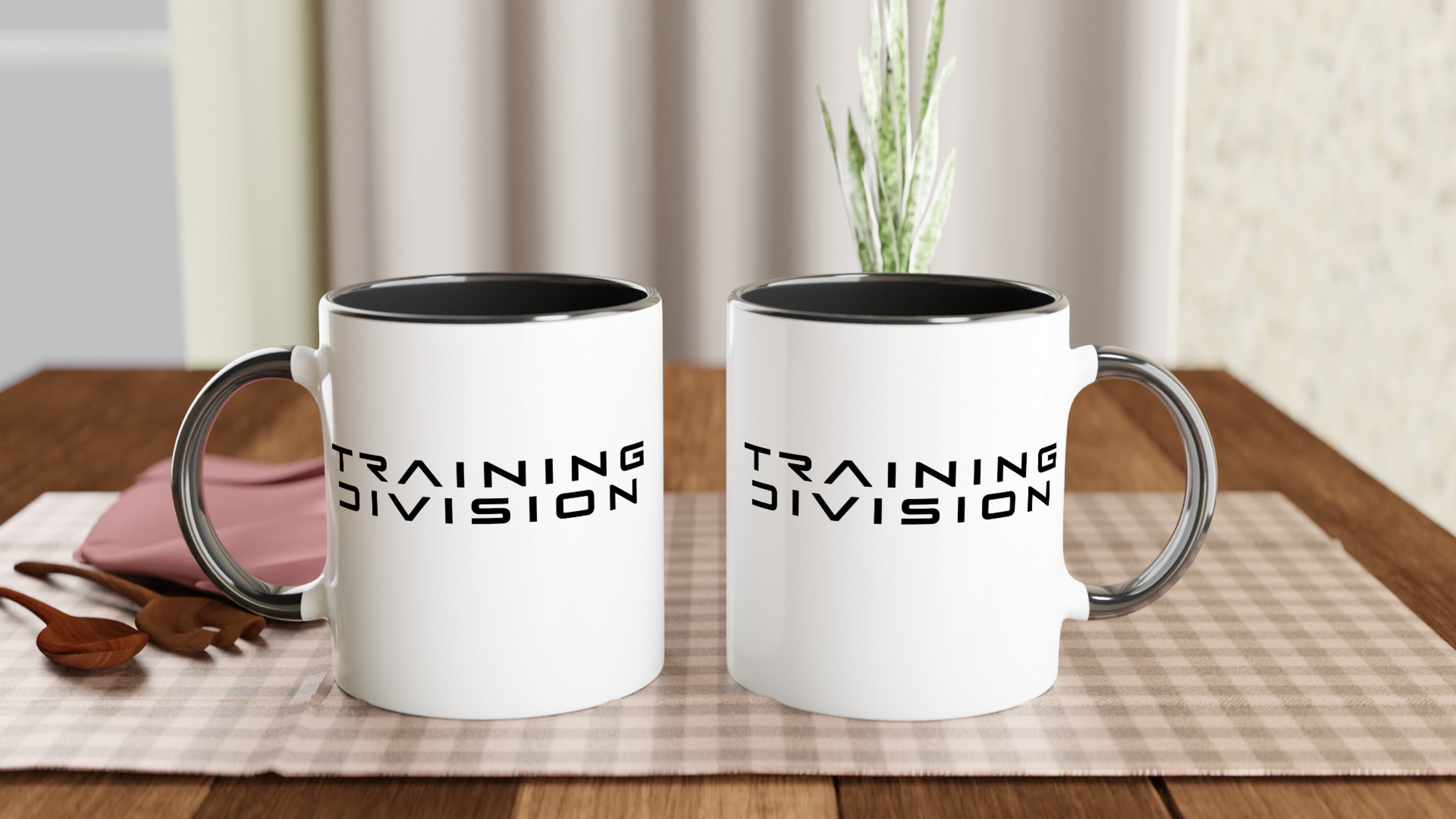 Training Division 11oz Ceramic Mug with Color Inside