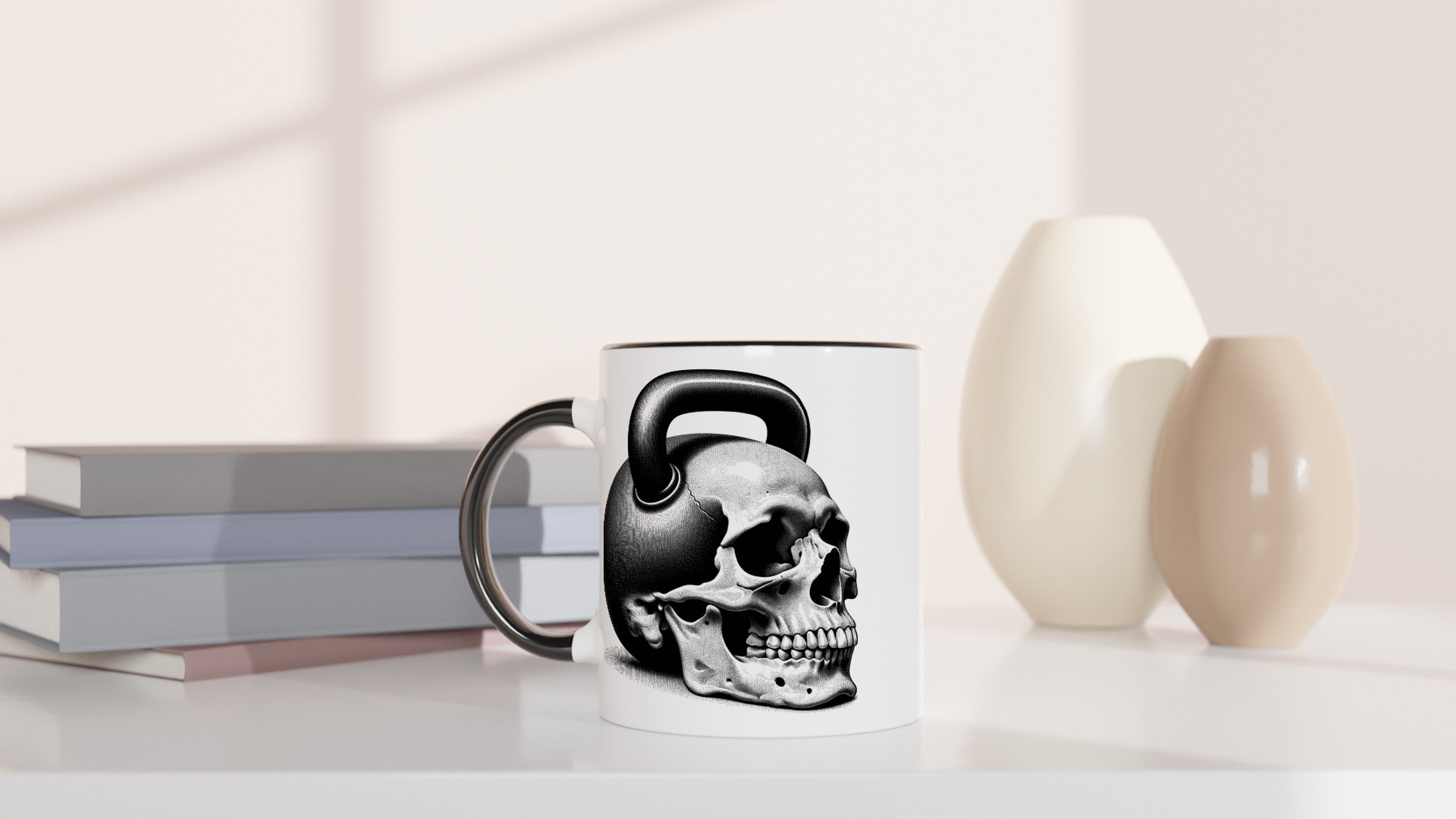 Heavy Skull 11oz Ceramic Mug