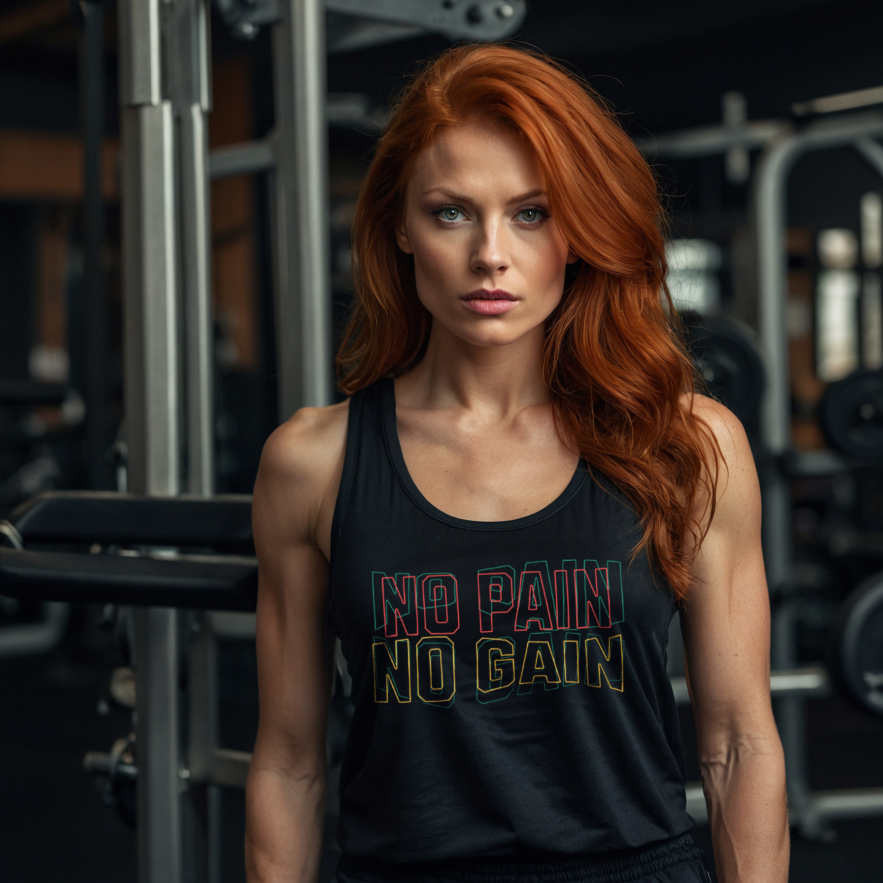 No Pain No Gain Unisex Tank Top